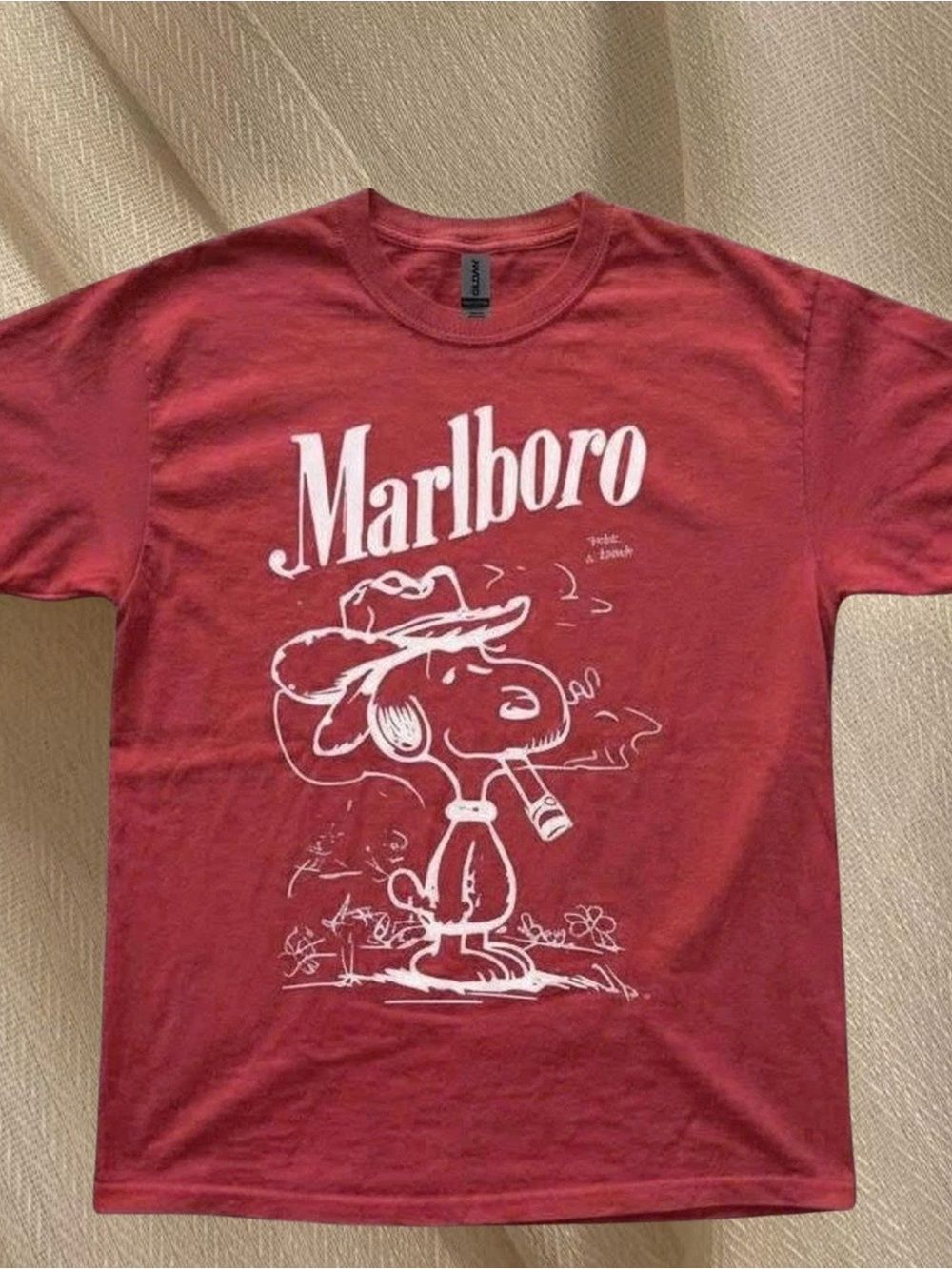 Marlboro Graphic Tee, Cowboy Y2K shirt